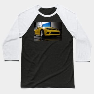 Chevrolet Camaro 2015, yellow Baseball T-Shirt